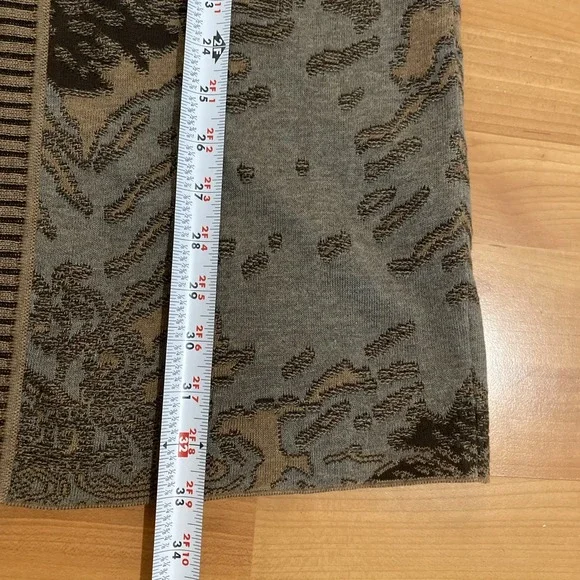 Peruvian Connection Long Line Cardigan Sweater Duster Size Large Pima Cotton - Picture 9 of 14